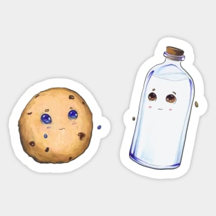 Milk and Cookies Sticker